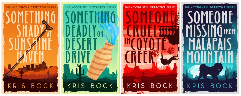 The Accidental Detective Four covers